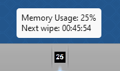 MemWipe Settings Screenshot
